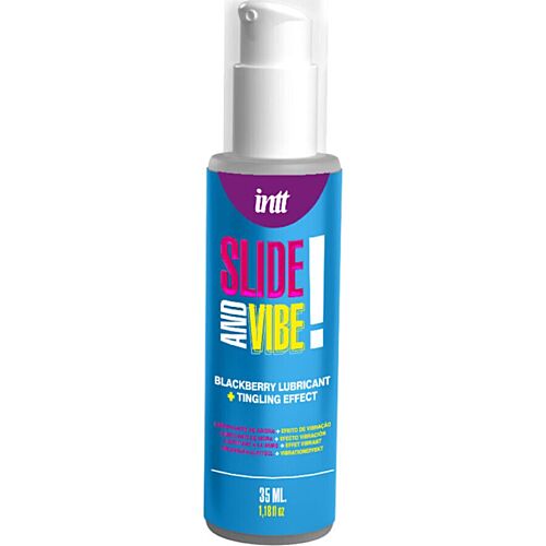 Lubrikant INTT RELEASES 35 ML s vibračním efektem