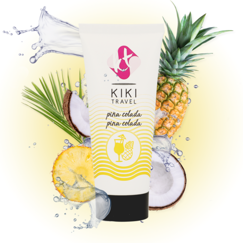 Lubrikant KIKÍ TRAVEL 50ml s příchutí Piña Colada