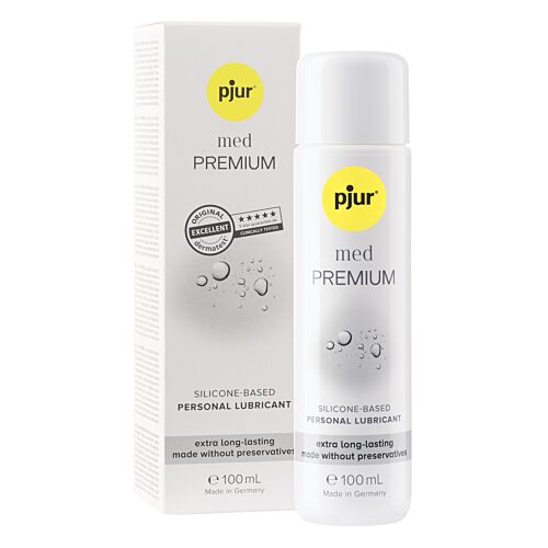 Lubrikant Pjur Med Premium Glide 100 ml s dlouhotrvajícím klouzáním