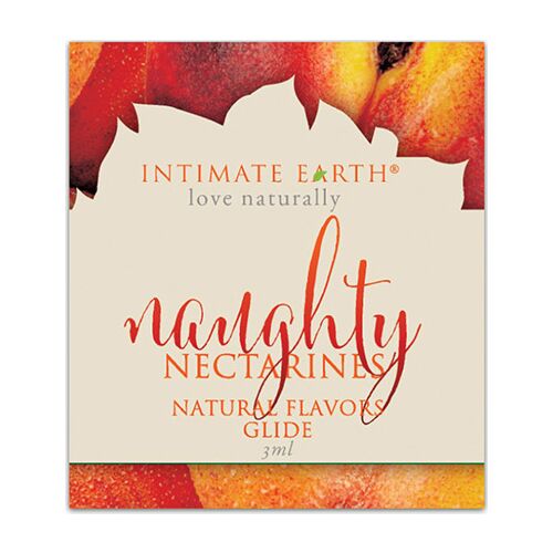 Lubrikant Intimate Earth Naughty Nectarines 3 ml s nektarinkou