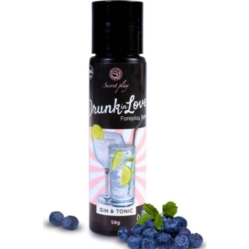 Lubrikant Secretplay Drunk in Love 60ml - chuť Gin Tonic