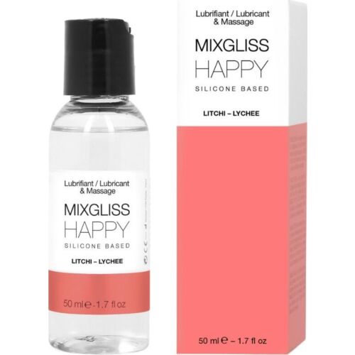 Lubrikant Mixgliss Happy Litchi 50 ml - Hladká textura