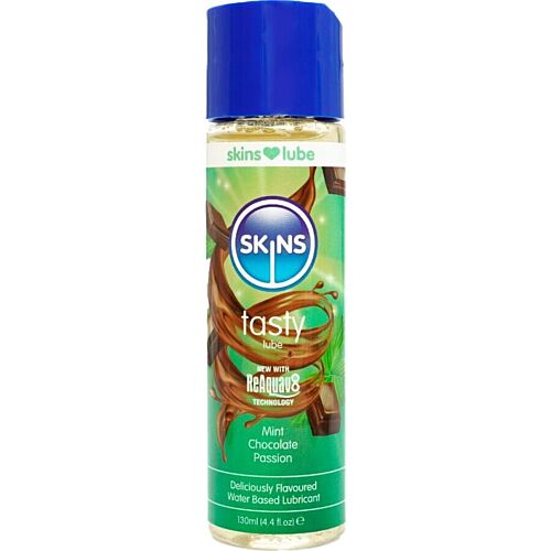 Lubrikant SKINS Tasty Menta & Chocolate 130 ml