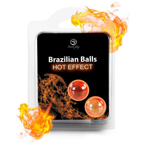 Lubrikant SECRETPLAY Brazilian Balls s hřejivým efektem