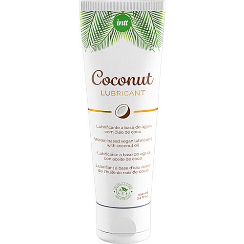 Lubrikant INTT Vegan Coconut 100ml pro věnování se intimním momentům