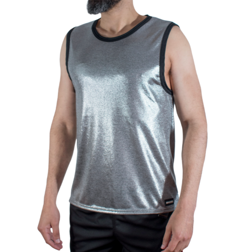 Camiseta MACHO UNDERWEAR FINE GLITTER sportovního stylu