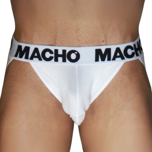 JOCKSTRAP MACHO UNDERWEAR MX29BL s dvojitými podpůrnými popruhy