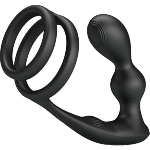 Anální stimulátor a kroužek na penis Pretty Love Marshall
