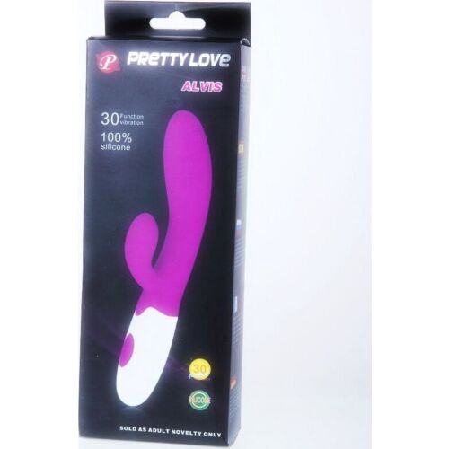 Vibrátor Pretty Love Flirtation Alvis s klitorálním stimulátorem