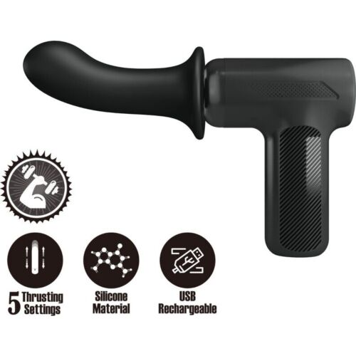 Masážní přístroj Pretty Love DJ Doctor s výkonným motorem