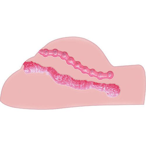 Masturbátor ACT Fat Ass Fucker s vibrátorem a dvěma otvory