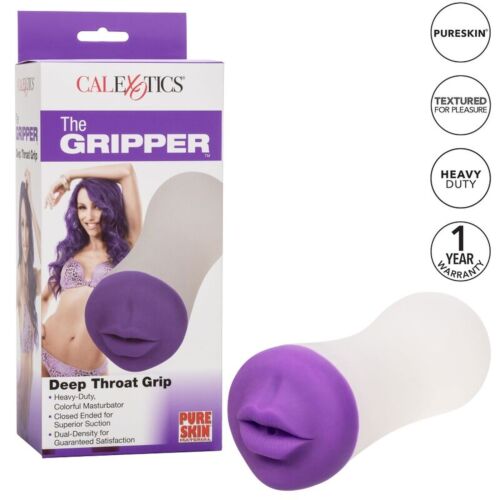 Masturbátor CALEXOTICS DEEP THROAT GRIP s vakuem