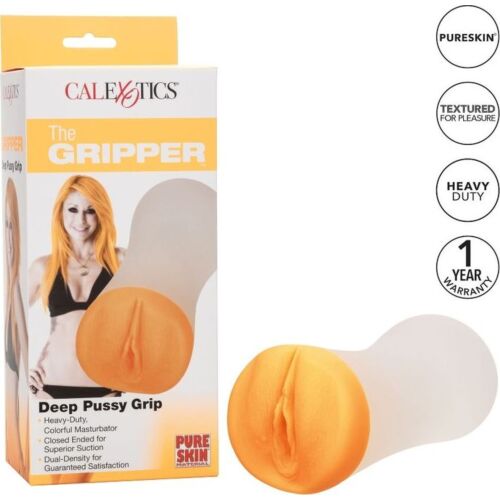 Masturbátor CALEXOTICS Deep Pussy Grip s nasáváním