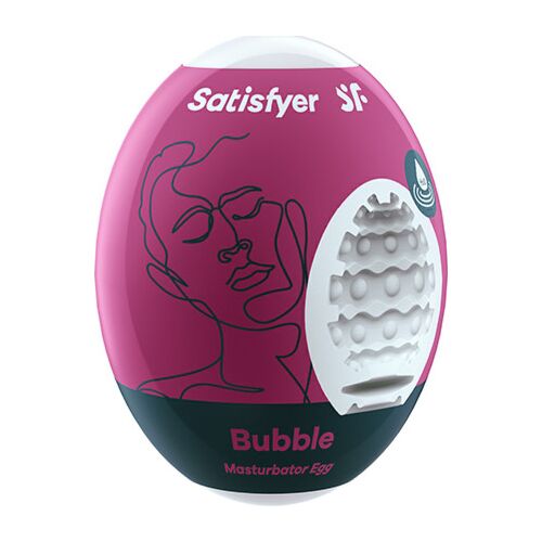Masturbátor Satisfyer Egg Bubble pro intenzivní stimulaci
