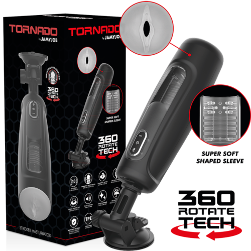 Masturbátor JAMYJOB Tornado 360 | Automatický zážitek bez rukou