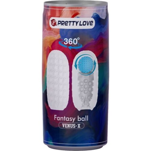 Masturbátor PRETTY LOVE VENUS X s texturovaným vnitřkem