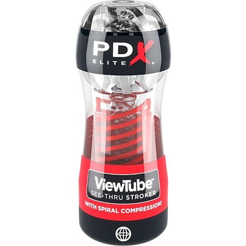 Masturbátor PDX ELITE ViewTube 2 s kompresí
