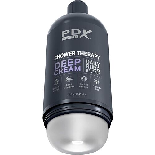 Masturbátor PDX PLUS+ Deep Cream s diskrétním designem