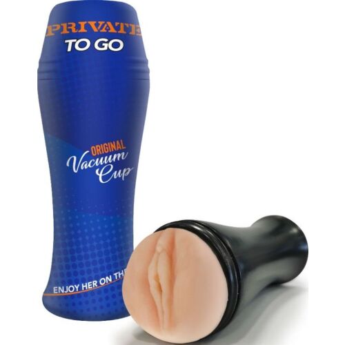 Masturbátor PRIVATE Original Vacuum Cup To Go kompaktní a diskrétní