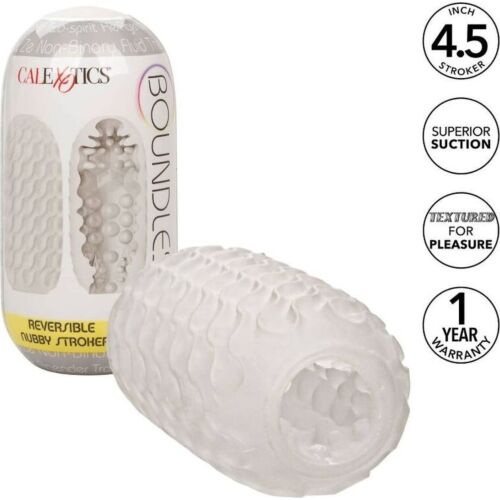 Masturbátor CALEXOTICS Nubby Stroker s dvojí texturou