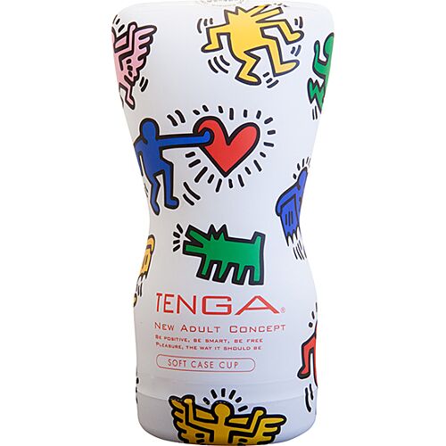 Masturbátor Tenga Soft Tube K-H s designem Keith Haring