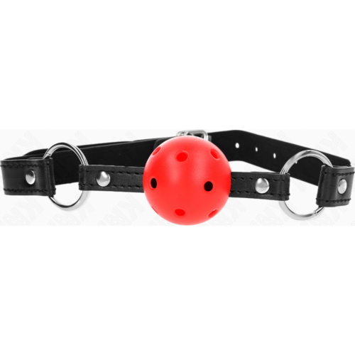 Hračky KINK Hollow Hard Red Ball 4.5 cm