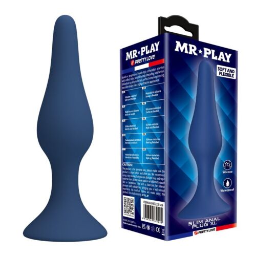 Anální plug MR PLAY Tapered XL s hladkým povrchem