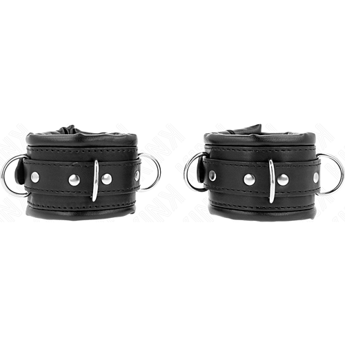 Pouta KINK Heavy Wrist Restraint kůže