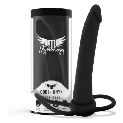 Dildo Mythology Cobi Onyx pro Dvojitou Penetraci