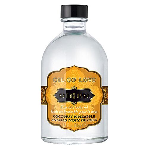 Olej Kamasutra Oil of Love ananas-kokos 100ml