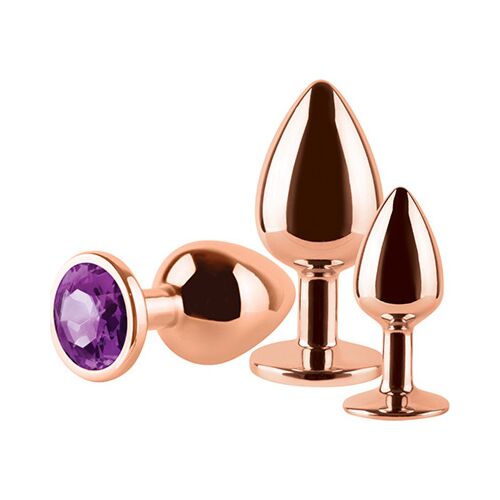 Pack 3 Předmětů Anální Pleasures Metal NOAH pro pohodlnou stimulaci