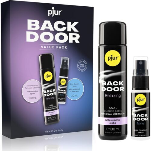 Lubrikant Pjur Back Door Value Pack pro anální sex
