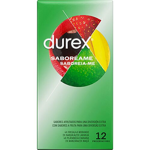 Kondomy Durex Sabor?ame 12 Uds s chutí