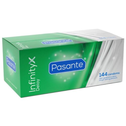 Kondomy PASANTE Delay Infinity – prodloužení potěšení