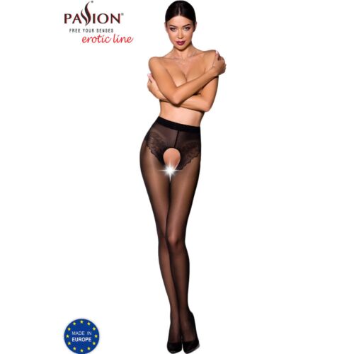 Punčochy Passion TIOPEN 006 s neobvyklým střihem