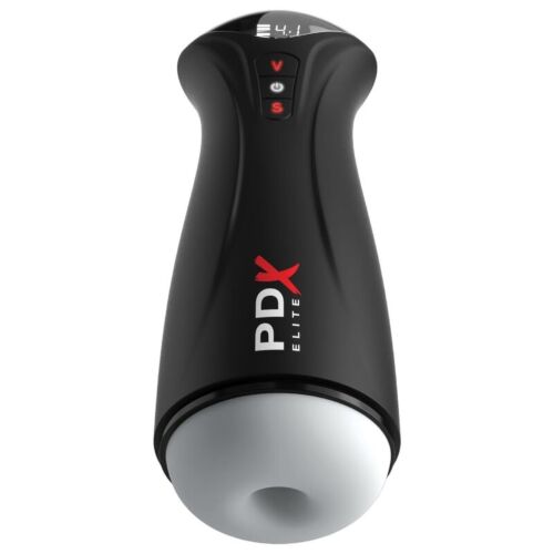 Masturbátor PDX ELITE FAP-GASM CLEAR s technologiemi sání