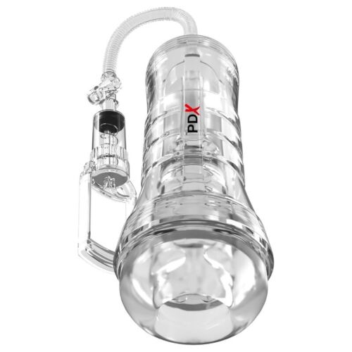Masturbátor PDX ELITE VIEWTUBE VAC XXL s pumpou