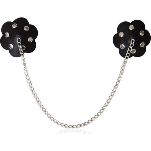 Pezonery Ohmama Fetish s řetězem pro spoutání