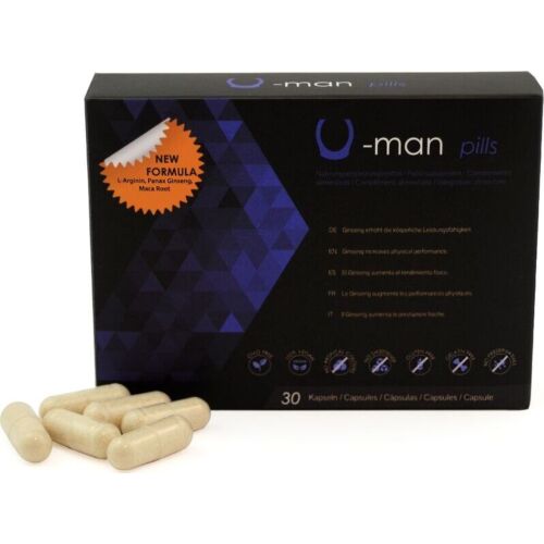 Doplněk stravy 500COSMETICS U-Man Pills pro virility