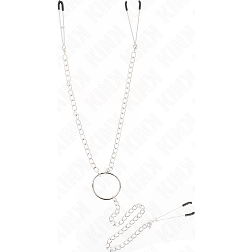 Pinzas na bradavky KINK s 30 cm řetízkem