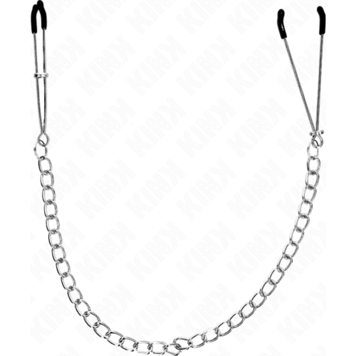 Pinzas pro bradavky KINK NIPPLE GRIP s řetězem