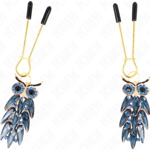 Pinzas pro bradavky KINK NIPPLE GRIP s přívěskem