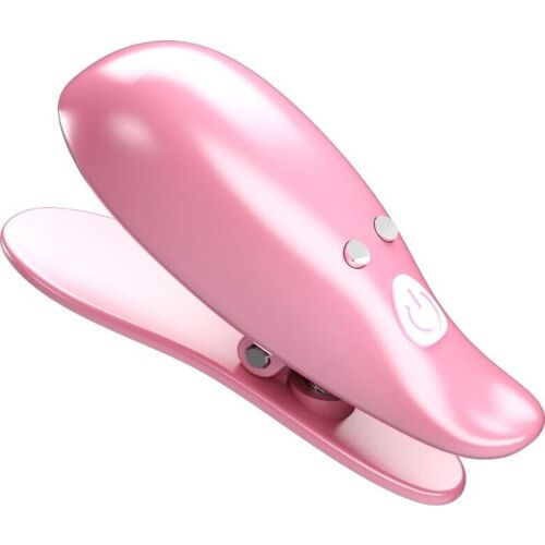 Pinzas na bradavky Pretty Love Flirtation Leaf s vibrací