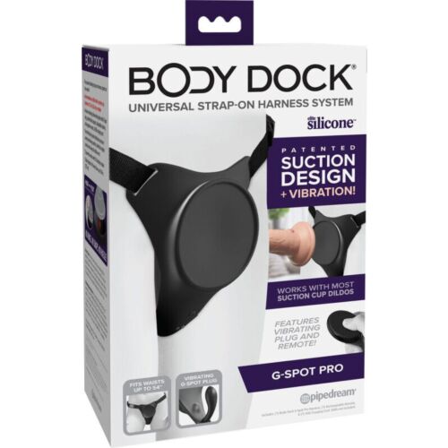 Postroj Pipedreams Body Dock G-Spot Pro s vibrací