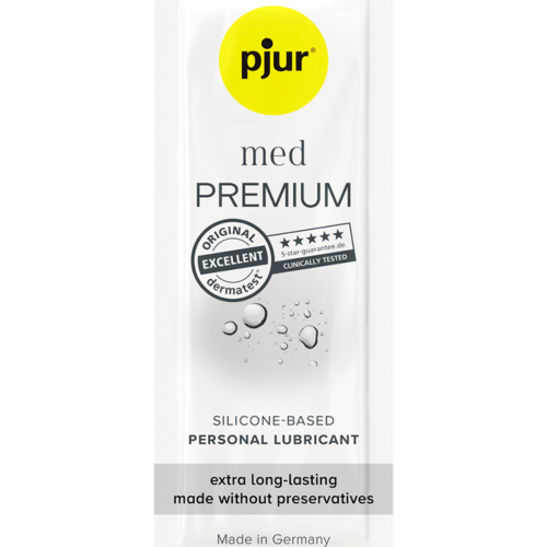 Lubrikant PJUR MED SILICONE 1,5 ml s dlouhou klouzavostí