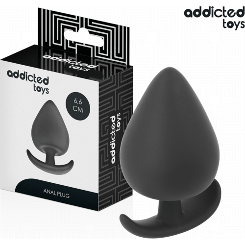 Anální zásuvka ADDICTED TOYS M s ergonomickým tvarem
