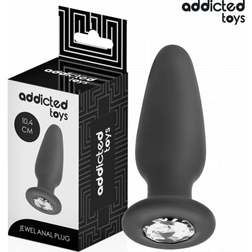 Plug anal Addicted Toys M s ozdobnou klenotou