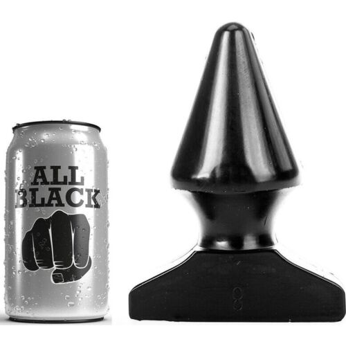 Anální kolík ALL BLACK 17 CM pro maximální potěšení