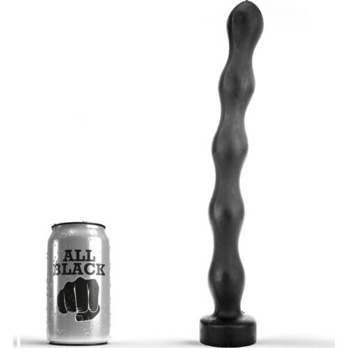 Buttplug ALL BLACK 32 cm s variabilní šířkou