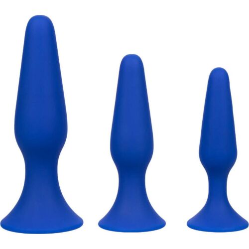 Anální kolík CalExotics Admiral Kit - 3 velikosti pro komfort